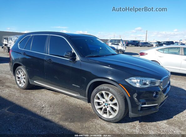 5UXKT0C53G0S76091 2016 BMW X5 Черный Передняя правая четверть