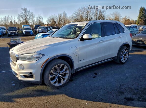 5UXKT0C57J0W03356 2018 BMW X5 Белый Передняя левая четверть
