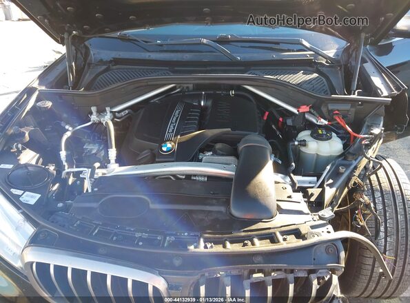 5UXKU0C35H0G69347 2017 BMW X6 Черный Вид сзади