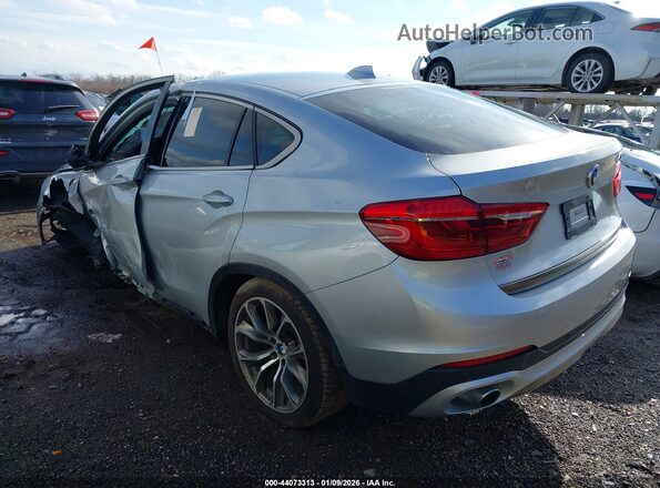 5UXKU2C31H0U29964 2017 BMW X6 Серебряный Задняя левая четверть
