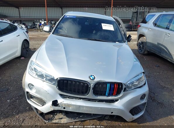 5UXKU2C31H0U29964 2017 BMW X6 Серебряный Вид щитка приборов