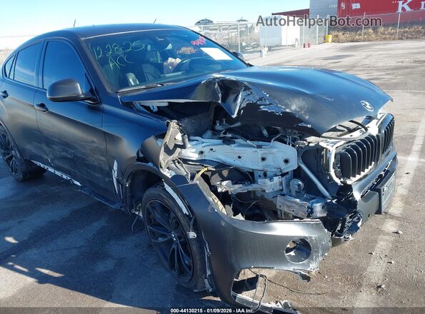 5UXKU2C52J0X51083 2018 BMW X6 Black Front view