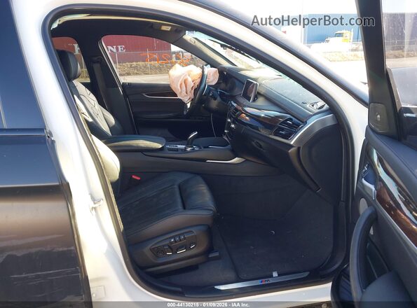 5UXKU2C52J0X51083 2018 BMW X6 Black Front interior view