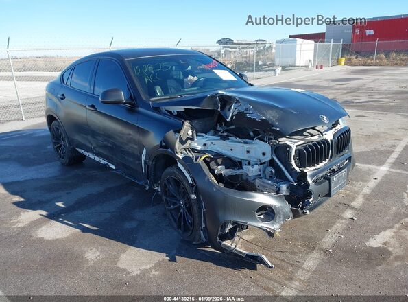 5UXKU2C52J0X51083 2018 BMW X6 Black Front right