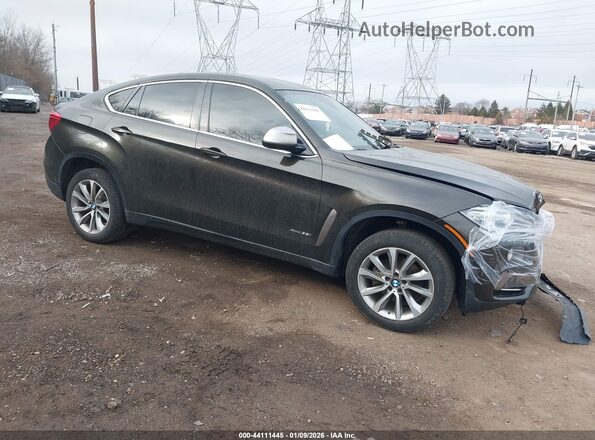 5UXKU2C54K0Z63548 2019 BMW X6 Серый Передняя правая четверть
