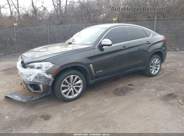 5UXKU2C54K0Z63548 2019 BMW X6 Серый Передняя левая четверть