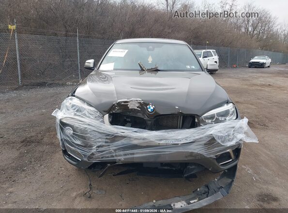 5UXKU2C54K0Z63548 2019 BMW X6 Серый Вид задней части салона