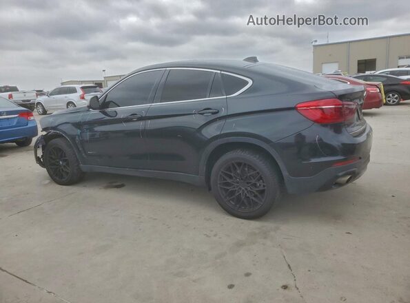 5UXKU2C55H0N84678 2017 BMW X6 Черный Задняя левая четверть
