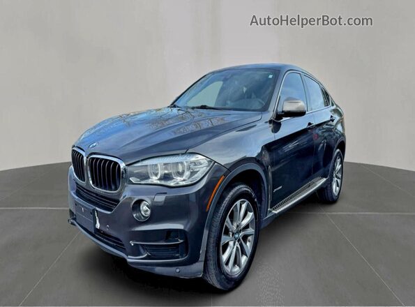 5UXKU2C55K0Z65292 2019 BMW X6 Серый Задняя правая четверть