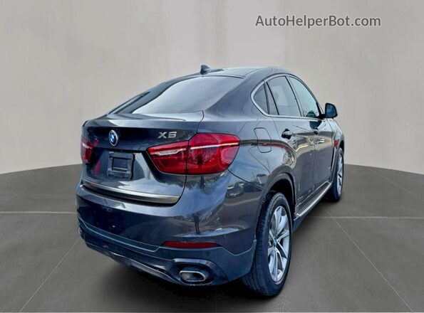 5UXKU2C55K0Z65292 2019 BMW X6 Серый Вид спереди