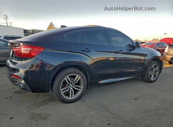 5UXKU2C56G0N83165 2016 BMW X6 Черный Задняя правая четверть
