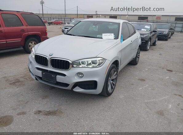 5UXKU2C56J0Z62450 2018 BMW X6 Серый Передняя левая четверть
