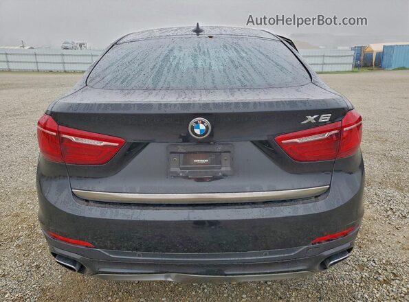 5UXKU2C5XJ0Z61253 2018 BMW X6 Black Vista trasera