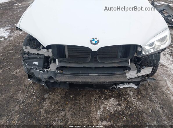 5UXKU6C30H0W38734 2017 BMW X6 White წინა ხედი