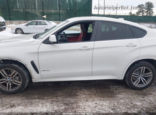 5UXKU6C30H0W38734 2017 BMW X6 White სალონის 360-გრადუსიანი ხედი