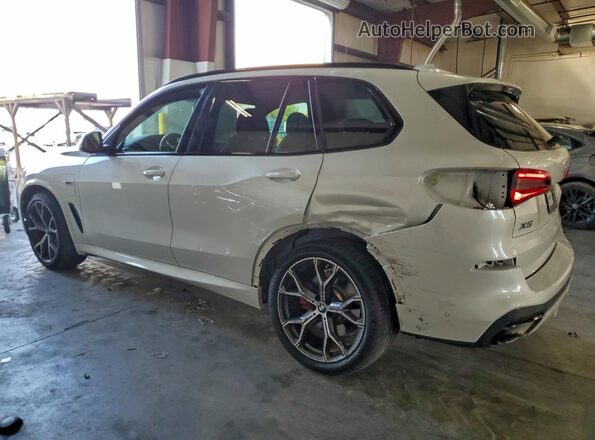 5UXTA6C00P9N50604 2023 BMW X5 White Rear left