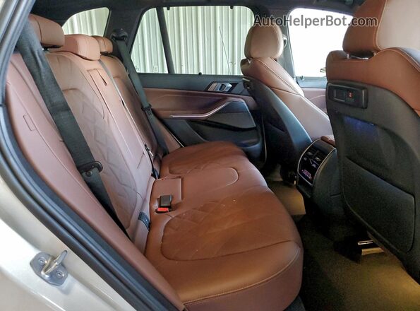 5UXTA6C00P9N50604 2023 BMW X5 White Rear interior view