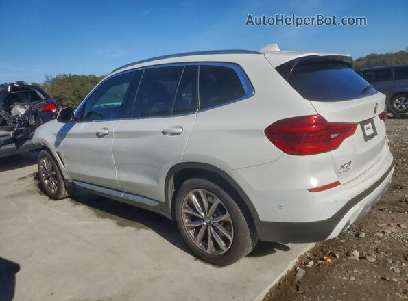 5UXTR7C52KLE88423 2019 BMW X3 White Tył lewy