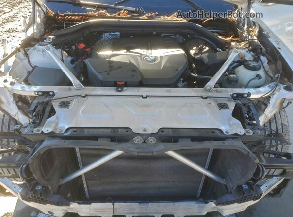 5UXTR7C52KLE88423 2019 BMW X3 White Widok komory silnika