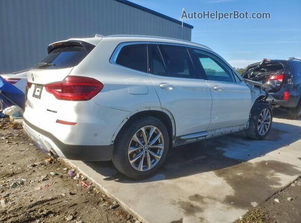 5UXTR7C52KLE88423 2019 BMW X3 White Tył prawy