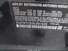 2019 Bmw X3 Sdrive30i Черный vin: 5UXTR7C52KLR51626