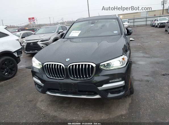 5UXTR7C52KLR51626 2019 BMW X3 Черный Вид панели приборов