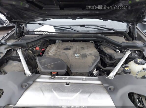 5UXTR7C52KLR51626 2019 BMW X3 Черный Вид сзади