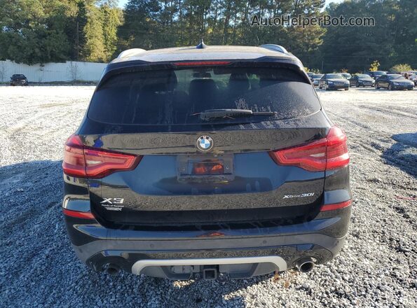 5UXTR9C57KLR03910 2019 BMW X3 Black Rear view