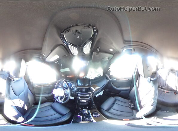 5UXTR9C57KLR03910 2019 BMW X3 Black 360 interior view