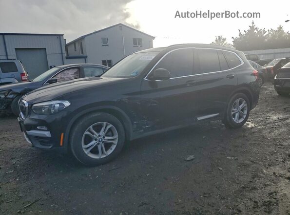 5UXTR9C59JLD74963 2018 BMW X3 Черный Передняя левая четверть