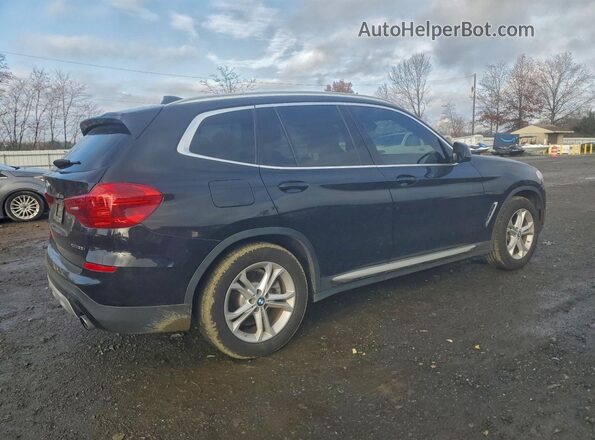 5UXTR9C59JLD74963 2018 BMW X3 Черный Задняя правая четверть