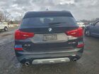 2018 Bmw X3 Xdrive30i Черный vin: 5UXTR9C59JLD74963