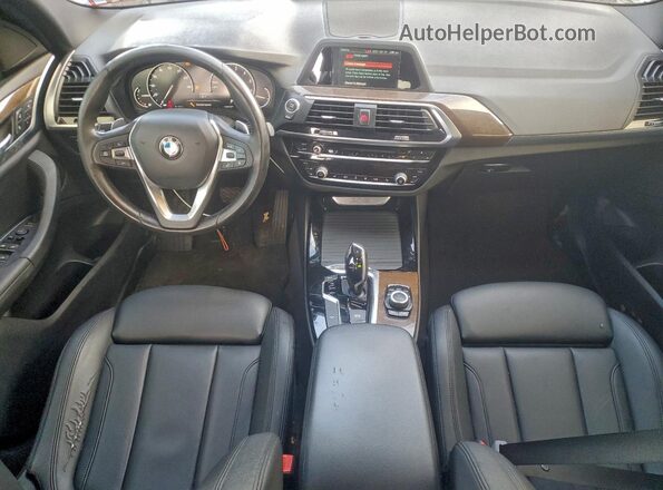 5UXTR9C59JLD74963 2018 BMW X3 Черный Вид панели приборов