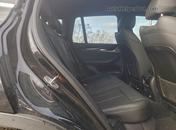 5UXTR9C59JLD74963 2018 BMW X3 Черный Вид задней части салона