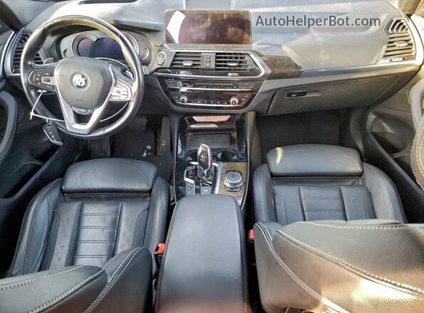 5UXTR9C5XJLA13838 2018 BMW X3 Черный Вид панели приборов