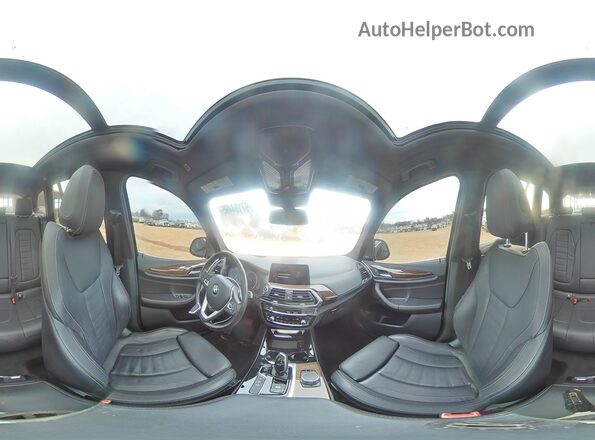 5UXTR9C5XJLD64300 2018 BMW X3 Серебряный Панорамный вид салона 360°