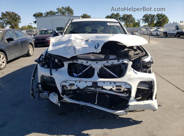 5UXTS1C02M9D96766 2021 BMW X3 Белый Вид спереди
