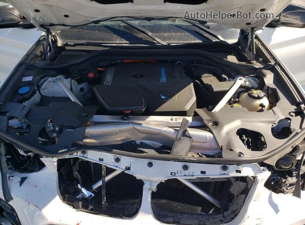 5UXTS1C02M9D96766 2021 BMW X3 Белый Вид подкапотного пространства