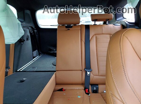 5UXTS3C51J0Z00356 2018 BMW X3 Синий Вид задних сидений