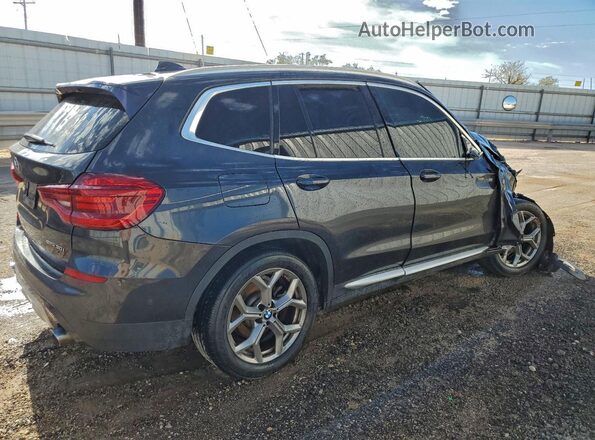 5UXTY3C03M9F94251 2021 BMW X3 Серый Задняя правая четверть