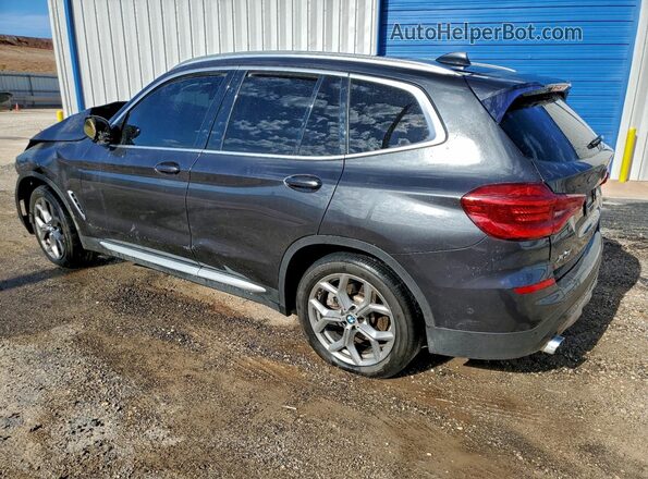 5UXTY3C03M9F94251 2021 BMW X3 Серый Задняя левая четверть