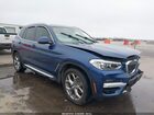 2020 Bmw X3 Sdrive30i Синий vin: 5UXTY3C06L9B36699