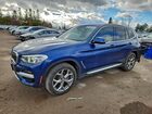 2020 Bmw X3 Xdrive30i Blue vin: 5UXTY5C00L9D10262