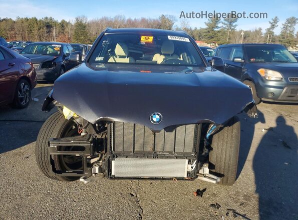 5UXTY5C01M9E39676 2021 BMW X3 Black Вид спереду
