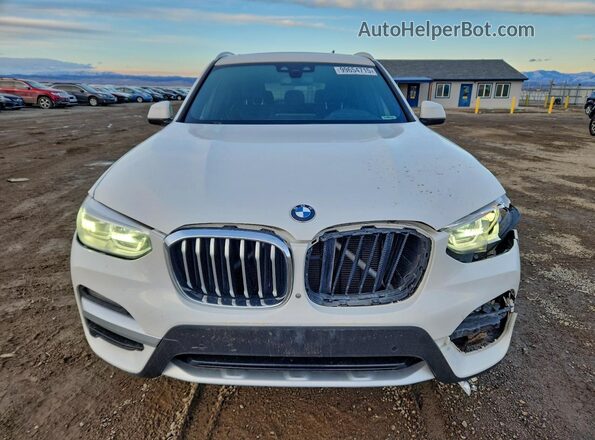 5UXTY5C04L9C20838 2020 BMW X3 Белый Вид спереди