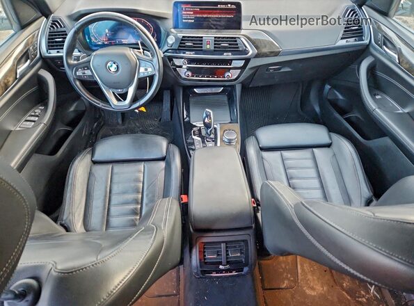 5UXTY5C04L9C20838 2020 BMW X3 Белый Вид панели приборов