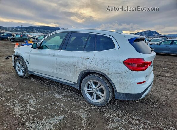5UXTY5C04L9C20838 2020 BMW X3 Белый Задняя левая четверть