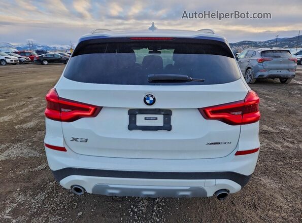 5UXTY5C04L9C20838 2020 BMW X3 Белый Вид сзади