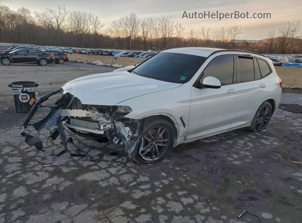 5UXTY9C0XM9G62340 2021 BMW X3 White Przód lewy