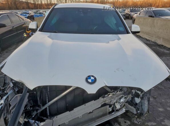 5UXTY9C0XM9G62340 2021 BMW X3 White Widok wnętrza z tyłu